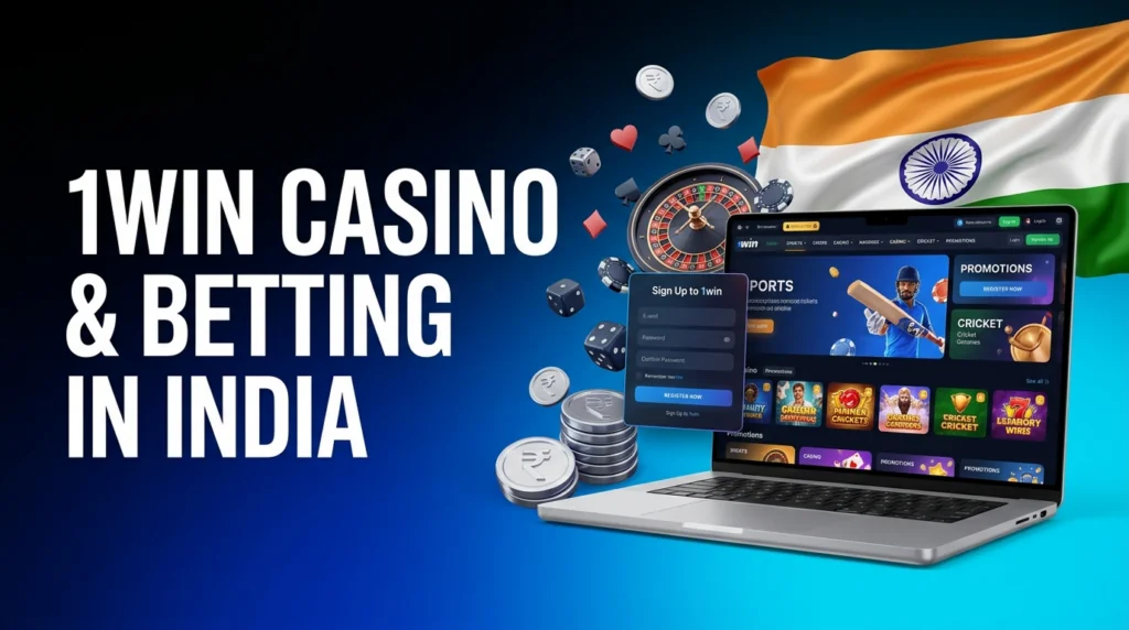 1Win India 2026 online betting and casino games platform with sports wagering and gaming options