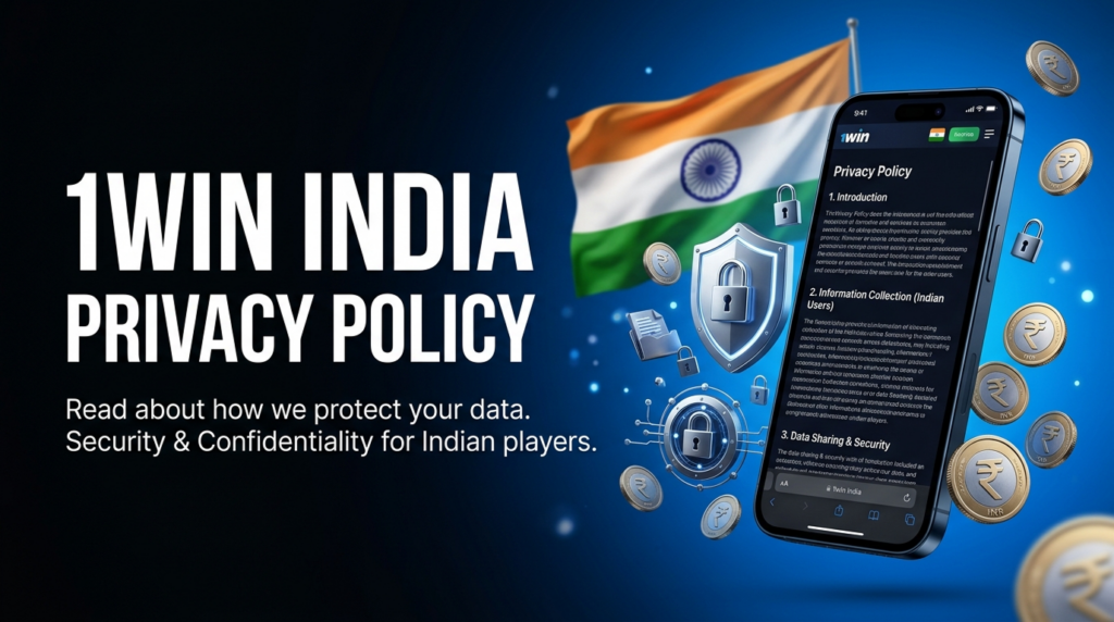 1Win India privacy policy covering personal data security, confidentiality and user rights