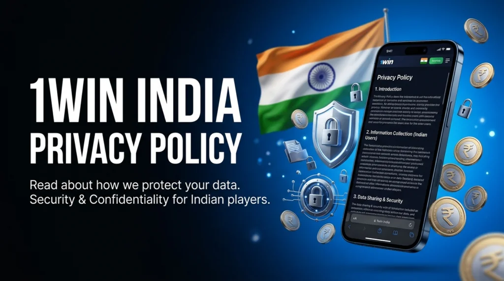 1Win India privacy policy covering personal data security, confidentiality and user rights